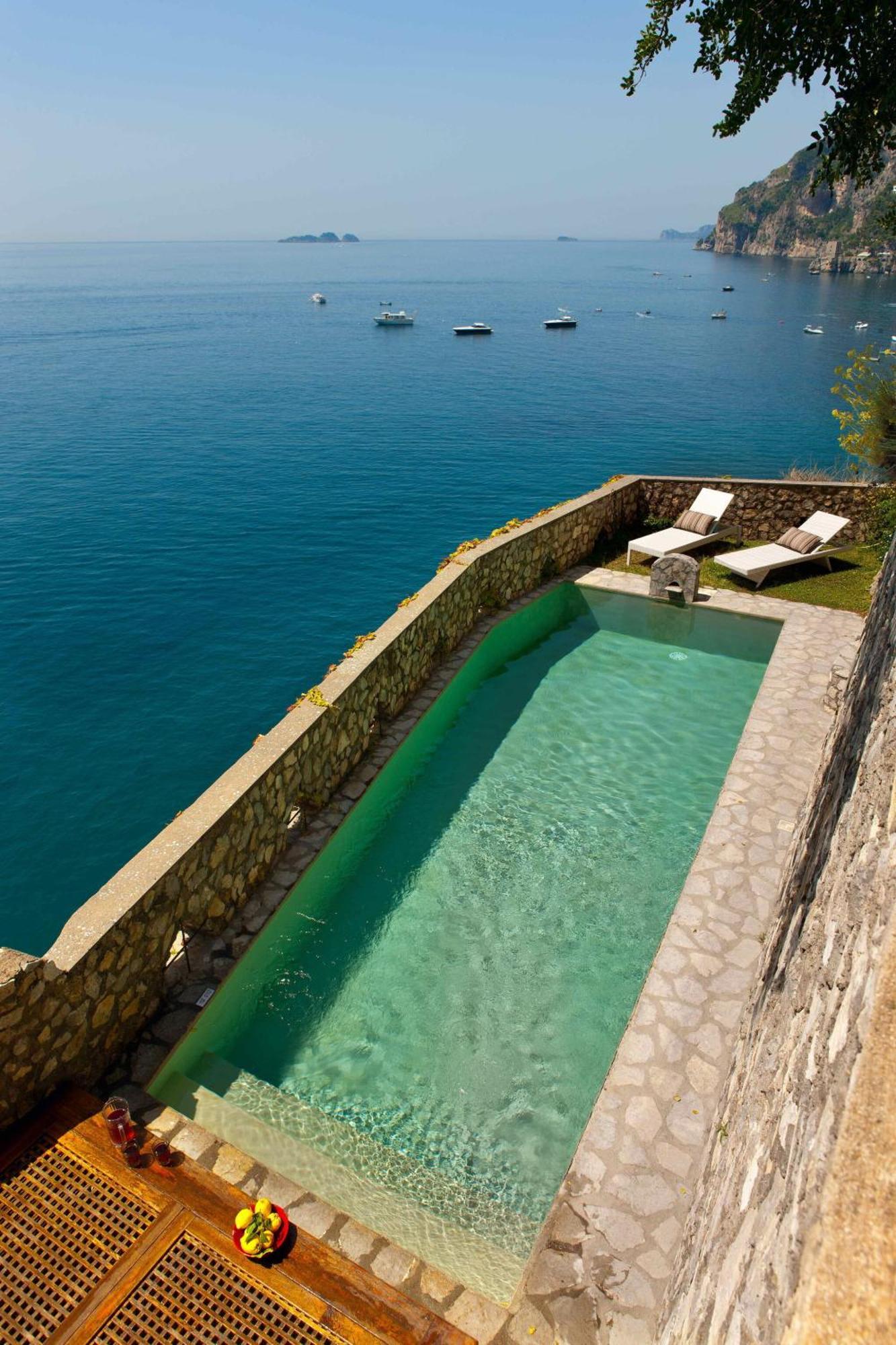 Torre Sponda - Casa Grande, Private Beach Positano Luaran gambar