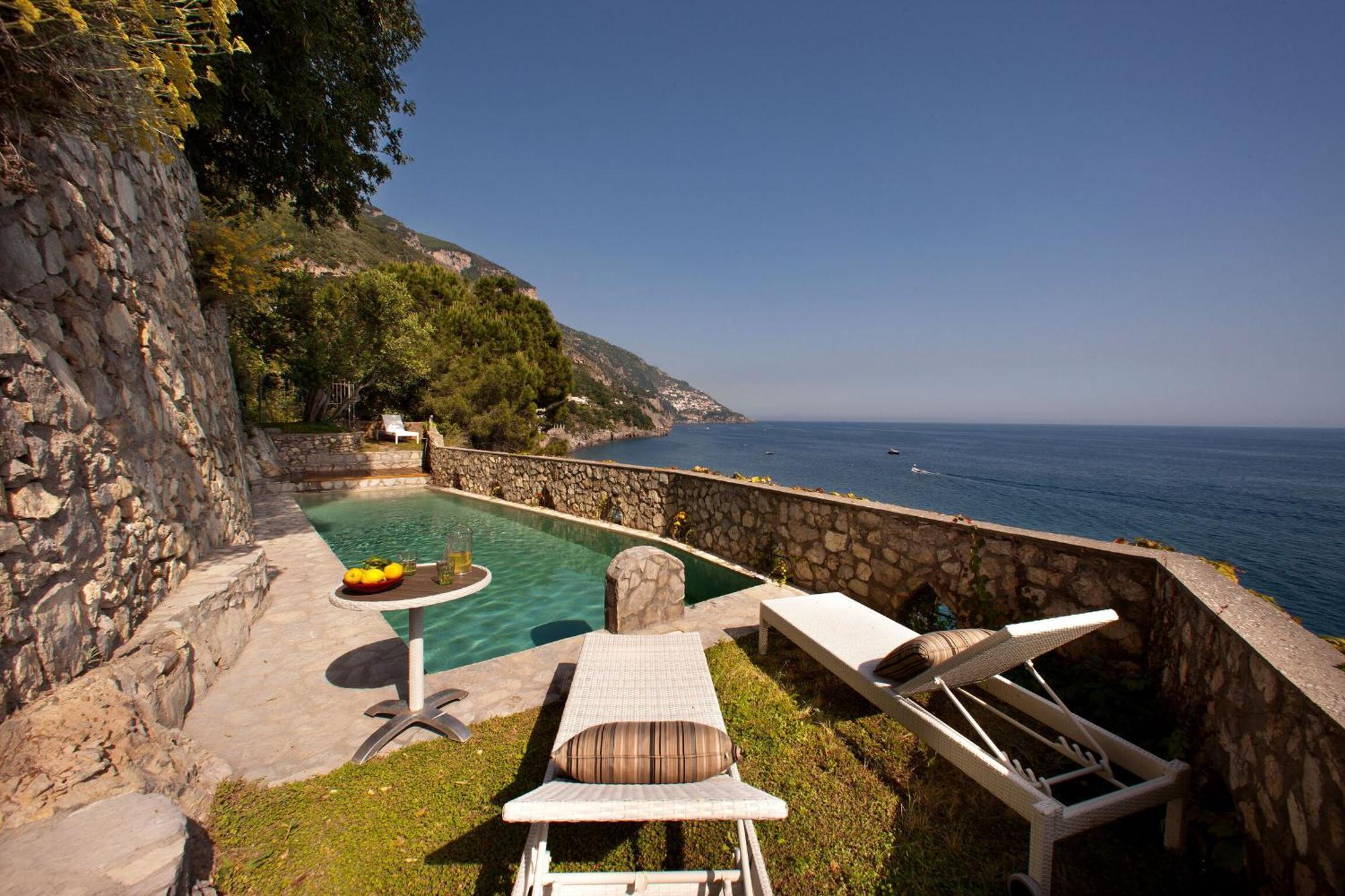 Torre Sponda - Casa Grande, Private Beach Positano Luaran gambar