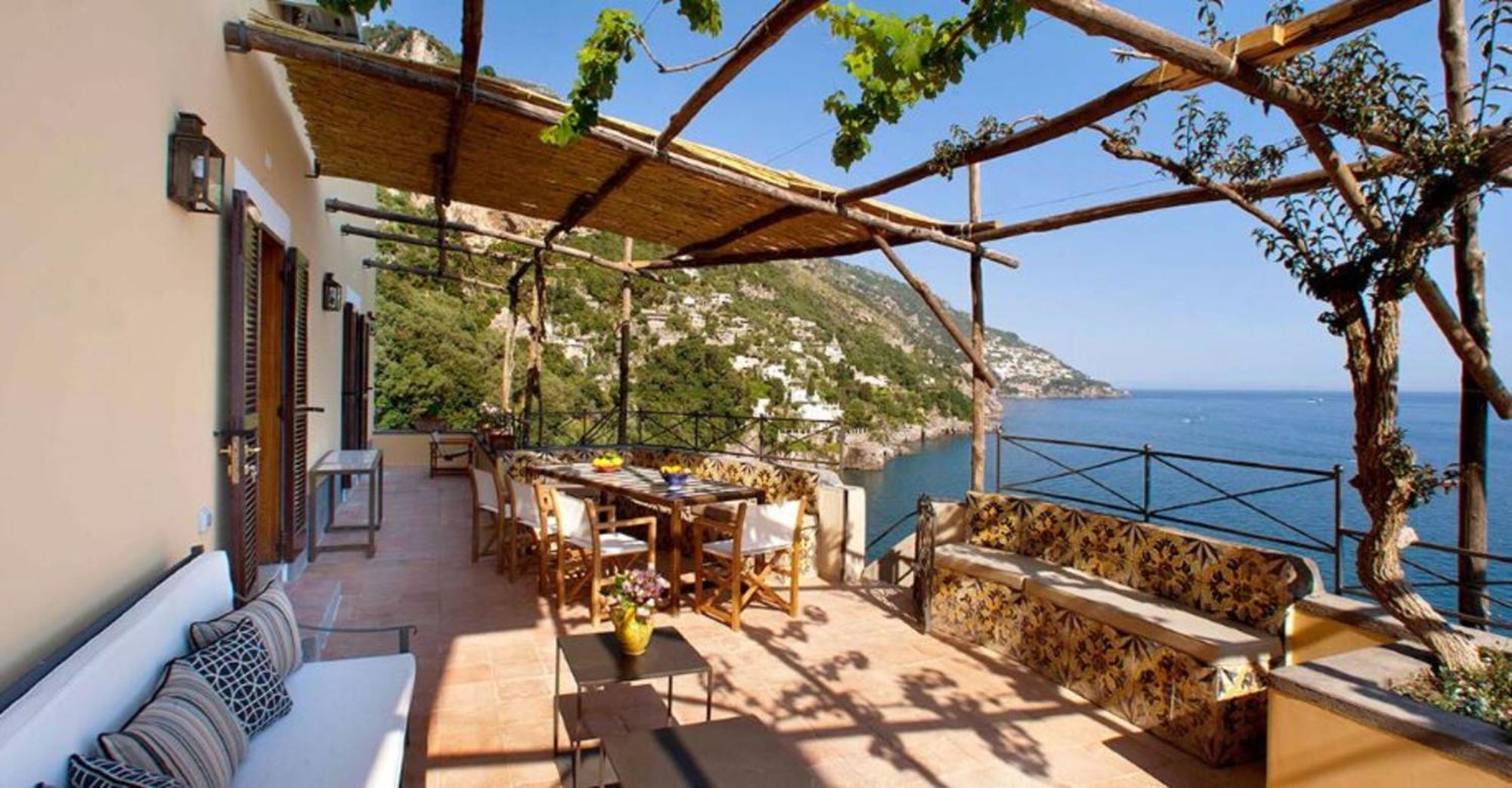 Torre Sponda - Casa Grande, Private Beach Positano Luaran gambar