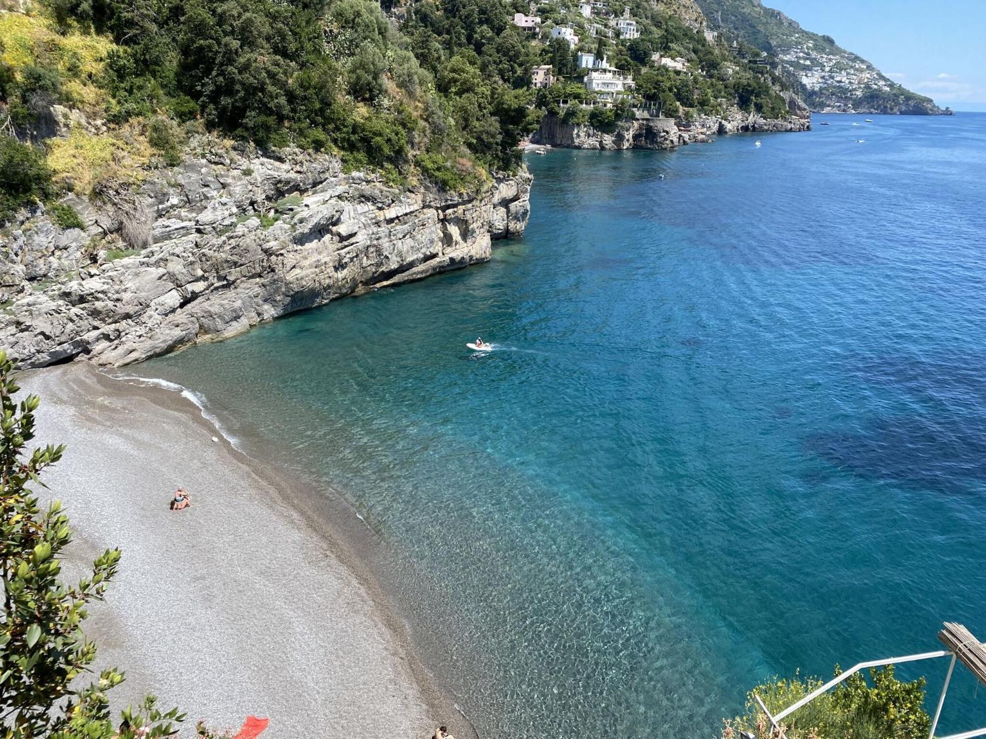 Torre Sponda - Casa Grande, Private Beach Positano Luaran gambar